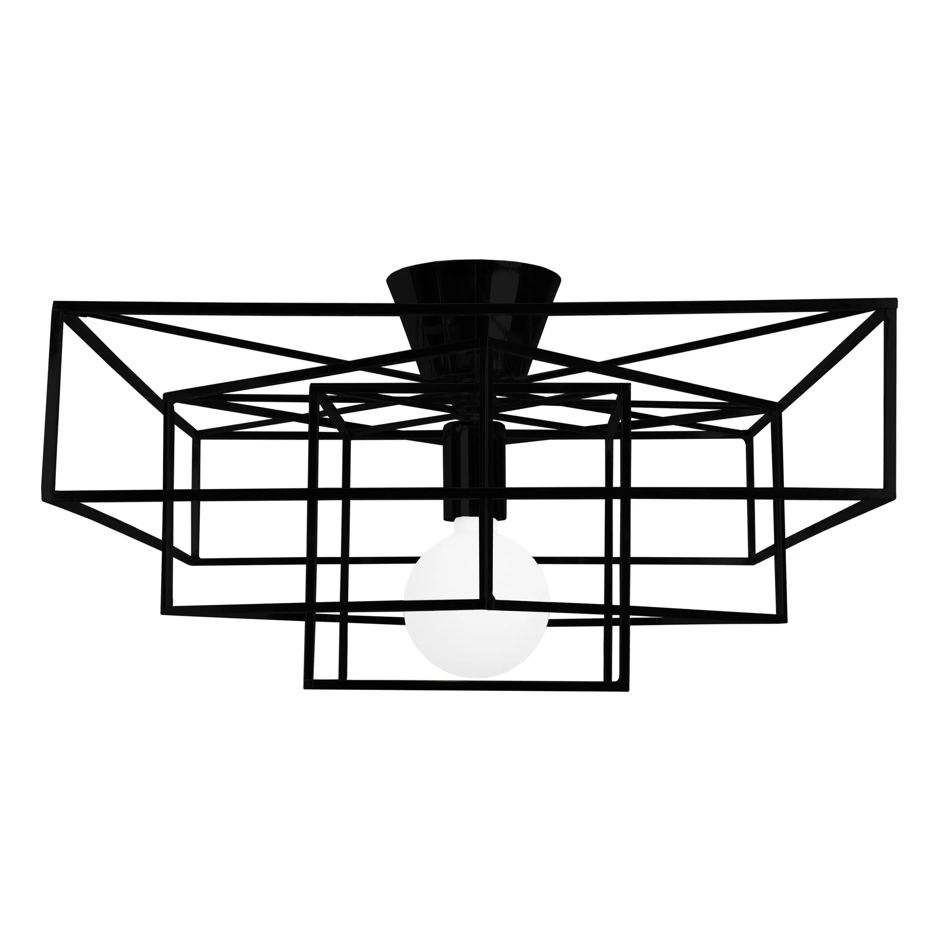 Plafon Cube, czarny Globen Lighting