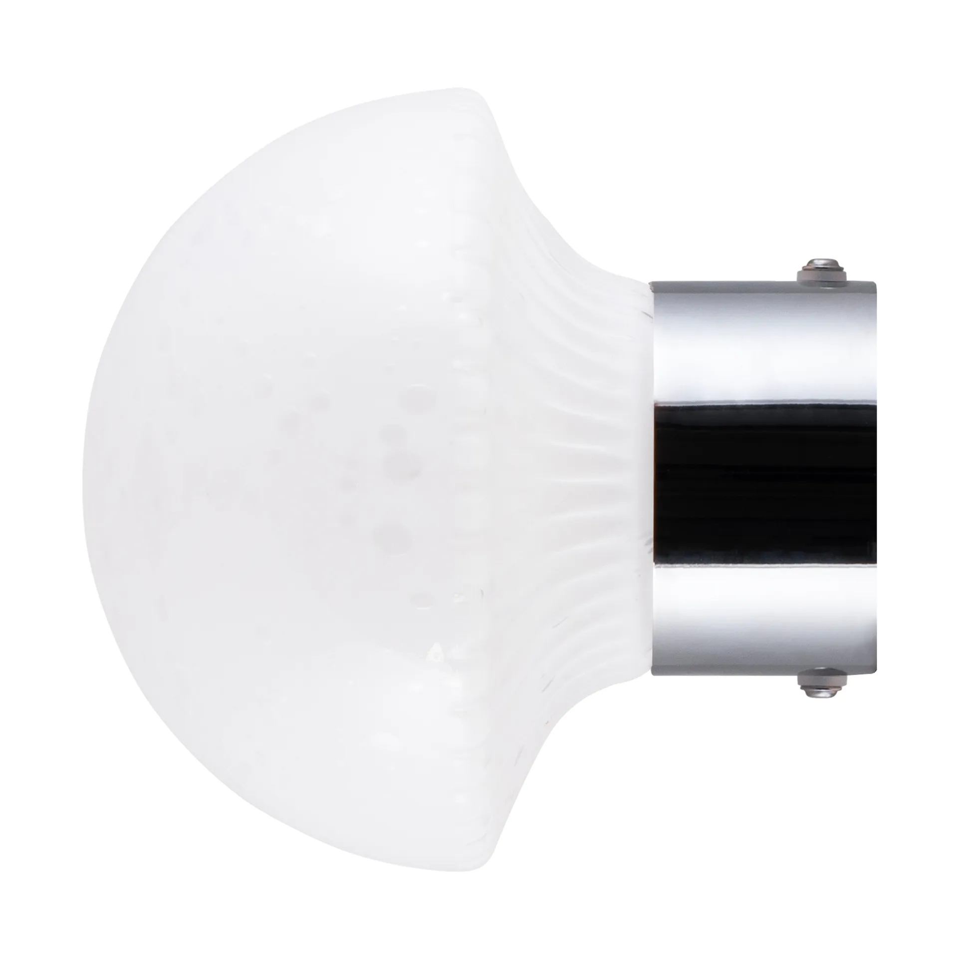 Plafon Fungo Ø16 cm, Biały-chrom Globen Lighting