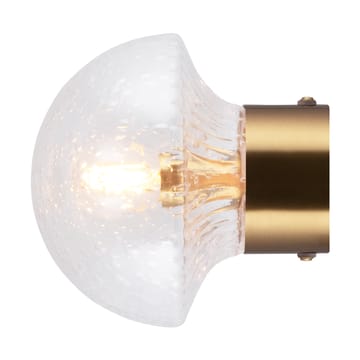 Plafon Fungo Ø16 cm - Jasny-szczotkowany mosiądz - Globen Lighting