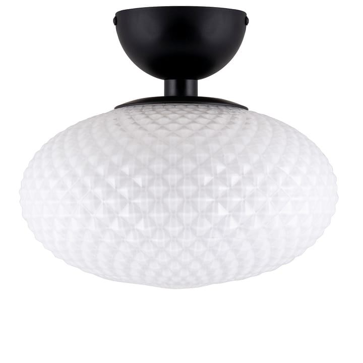 Plafon Jackson Ø28 cm - Biało-czarna - Globen Lighting