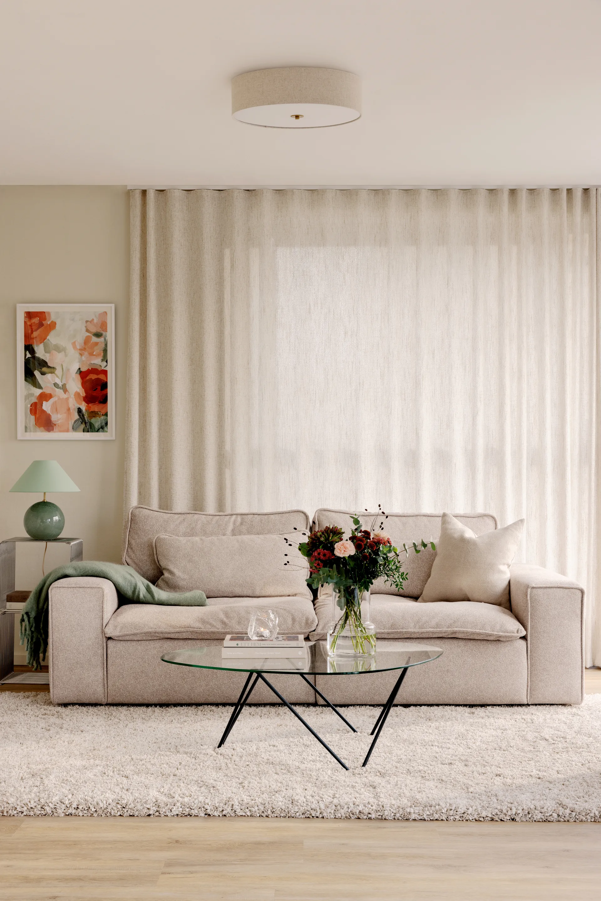 Plafon Noah 35, Beżowy Globen Lighting