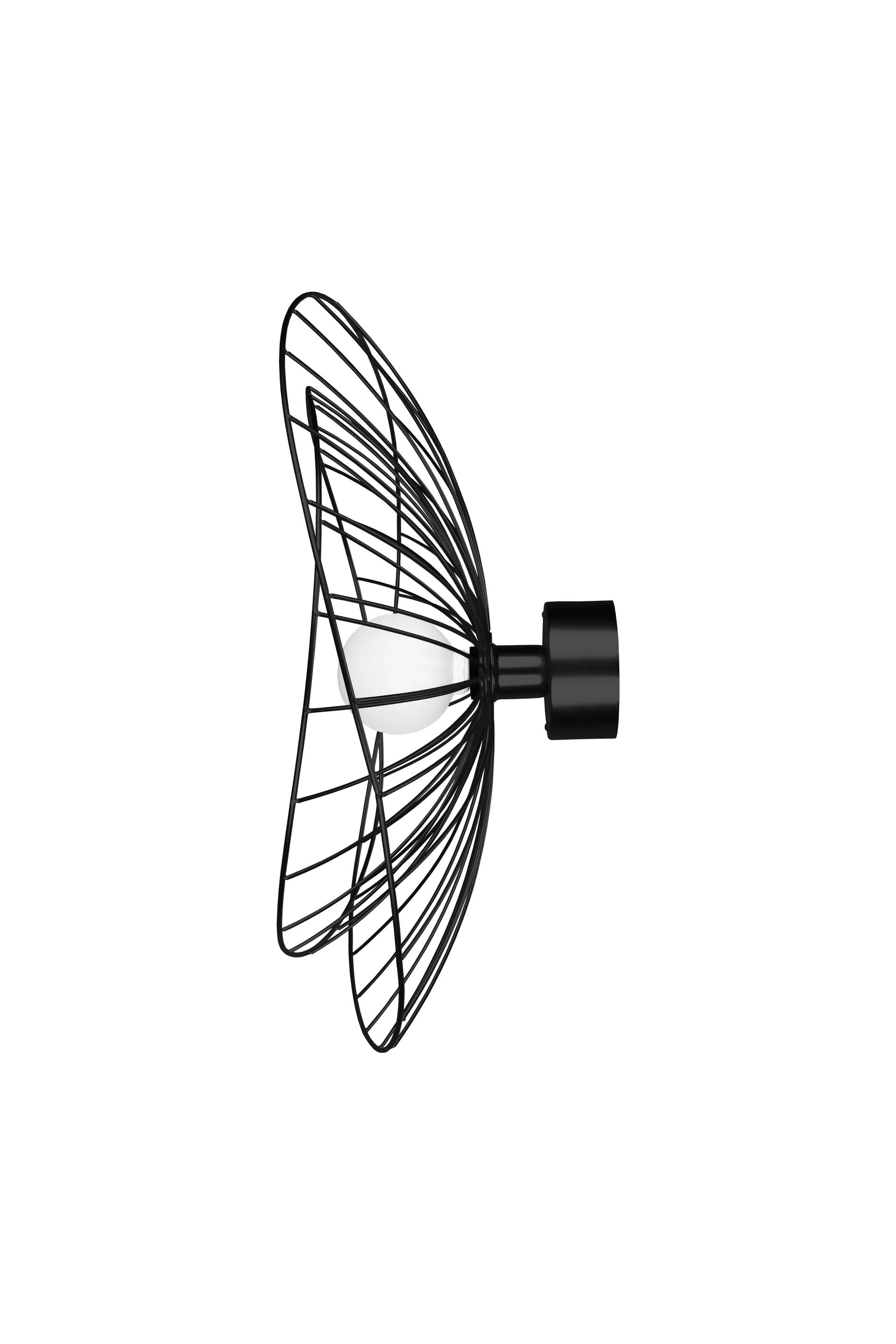 Plafon Ray, czarny matowy Globen Lighting