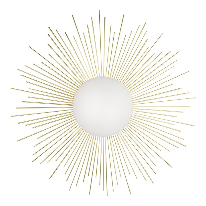 Plafon/lampa ścienna Soleil Ø56 cm - Mosiądz szczotkowany - Globen Lighting