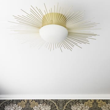 Plafon/lampa ścienna Soleil Ø56 cm - Mosiądz szczotkowany - Globen Lighting
