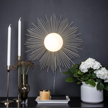 Plafon/lampa ścienna Soleil Ø56 cm - Mosiądz szczotkowany - Globen Lighting