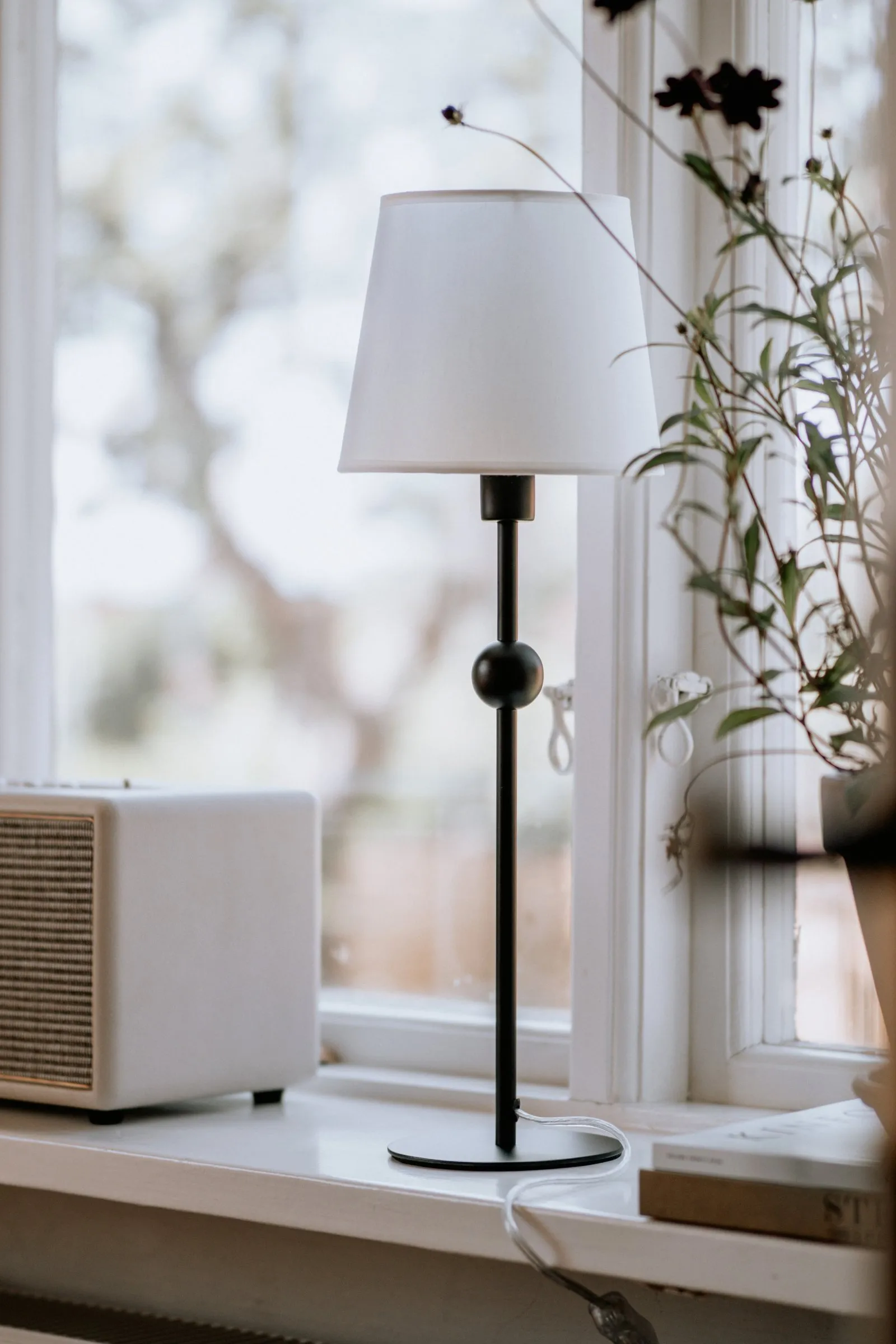 Podstawa lampy Astrid, Czarny Globen Lighting