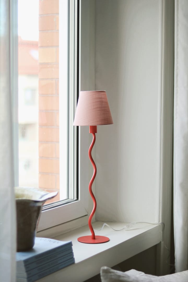 Podstawa lampy stołowej Twist 50 - Różowa - Globen Lighting