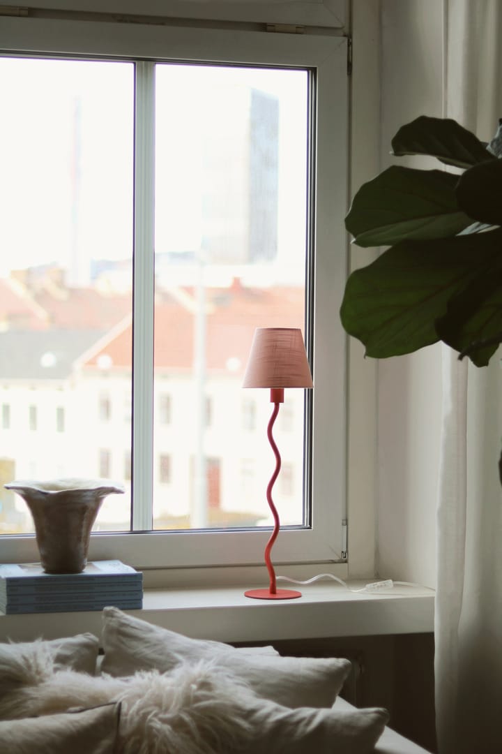 Podstawa lampy stołowej Twist 50, Różowa Globen Lighting