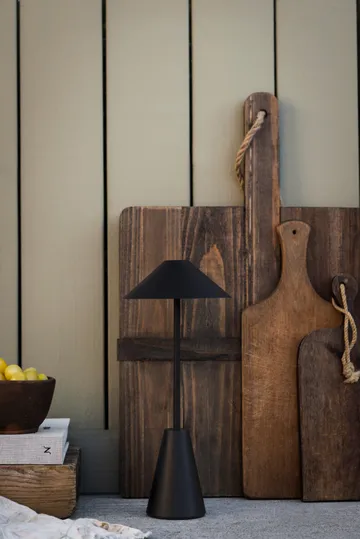 Przenośna lampa stołowa Cannes 32 - Czarna - Globen Lighting