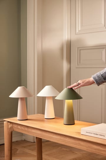 Przenośna lampa stołowa Cannes - Zielona - Globen Lighting