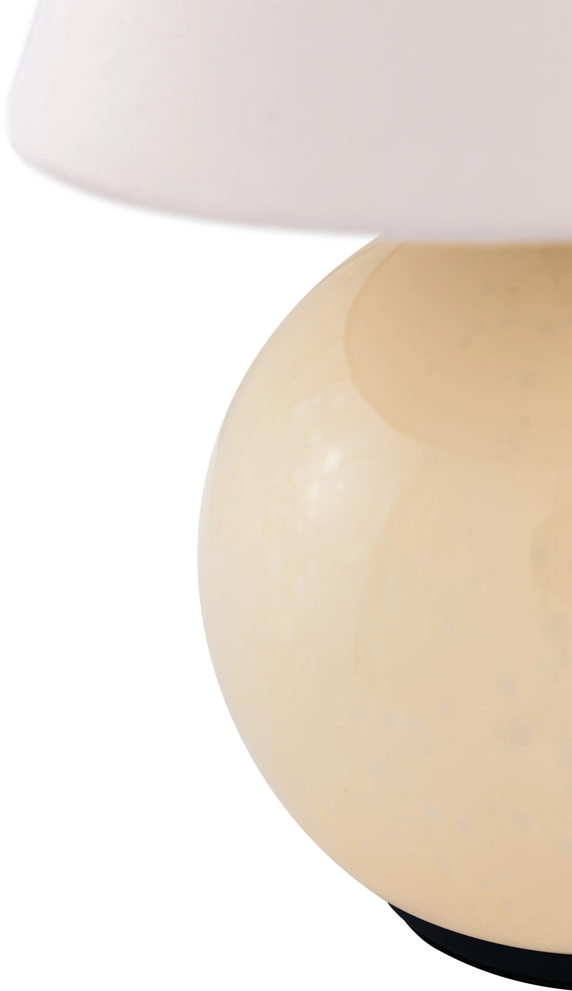 Przenośna lampa stołowa Iris 16, Kremowy Globen Lighting