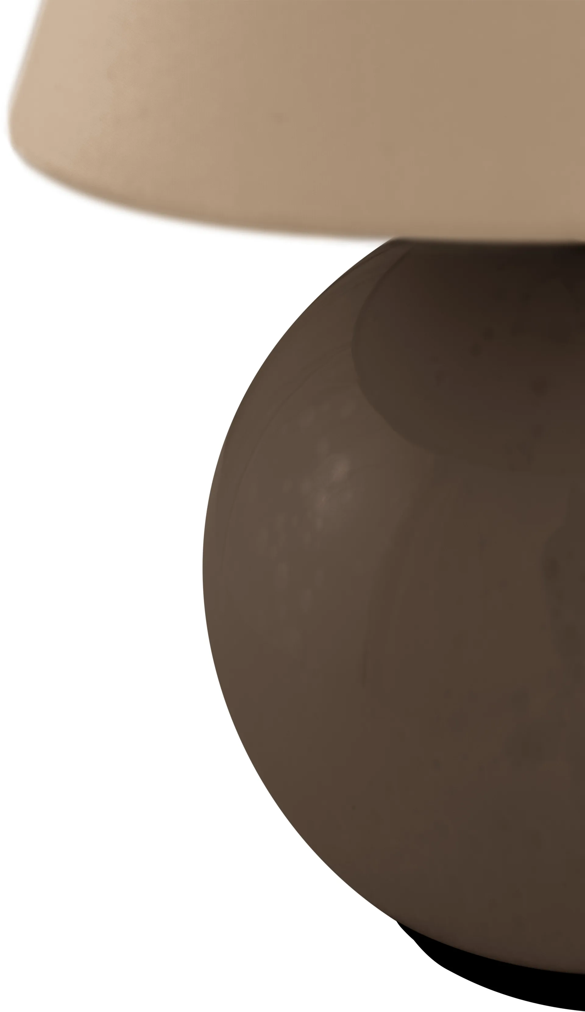 Przenośna lampa stołowa Iris 16, Mocha Globen Lighting