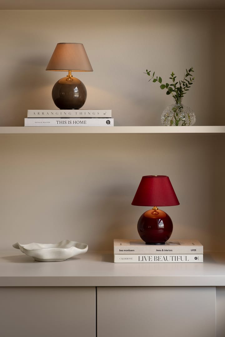 Przenośna lampa stołowa Iris 16, Mocha Globen Lighting