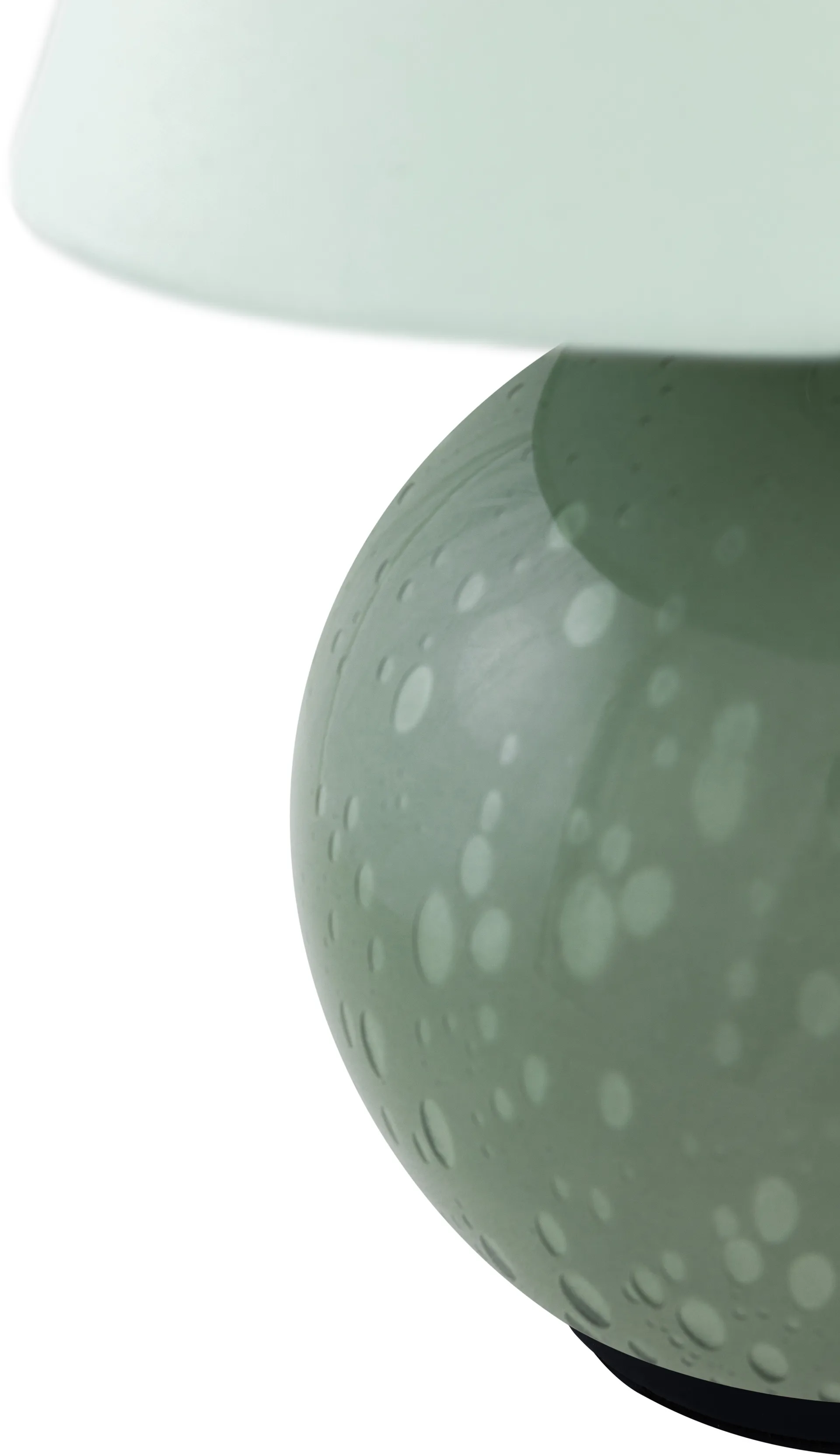 Przenośna lampa stołowa Iris 16, Zielony Globen Lighting