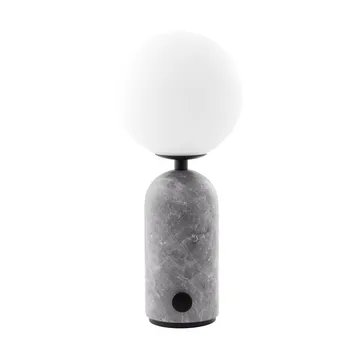 Przenośna lampa stołowa Torrano - Marmur szary, 27,5 cm - Globen Lighting