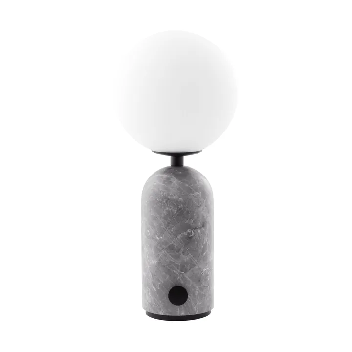 Przenośna lampa stołowa Torrano - Marmur szary, 27,5 cm - Globen Lighting