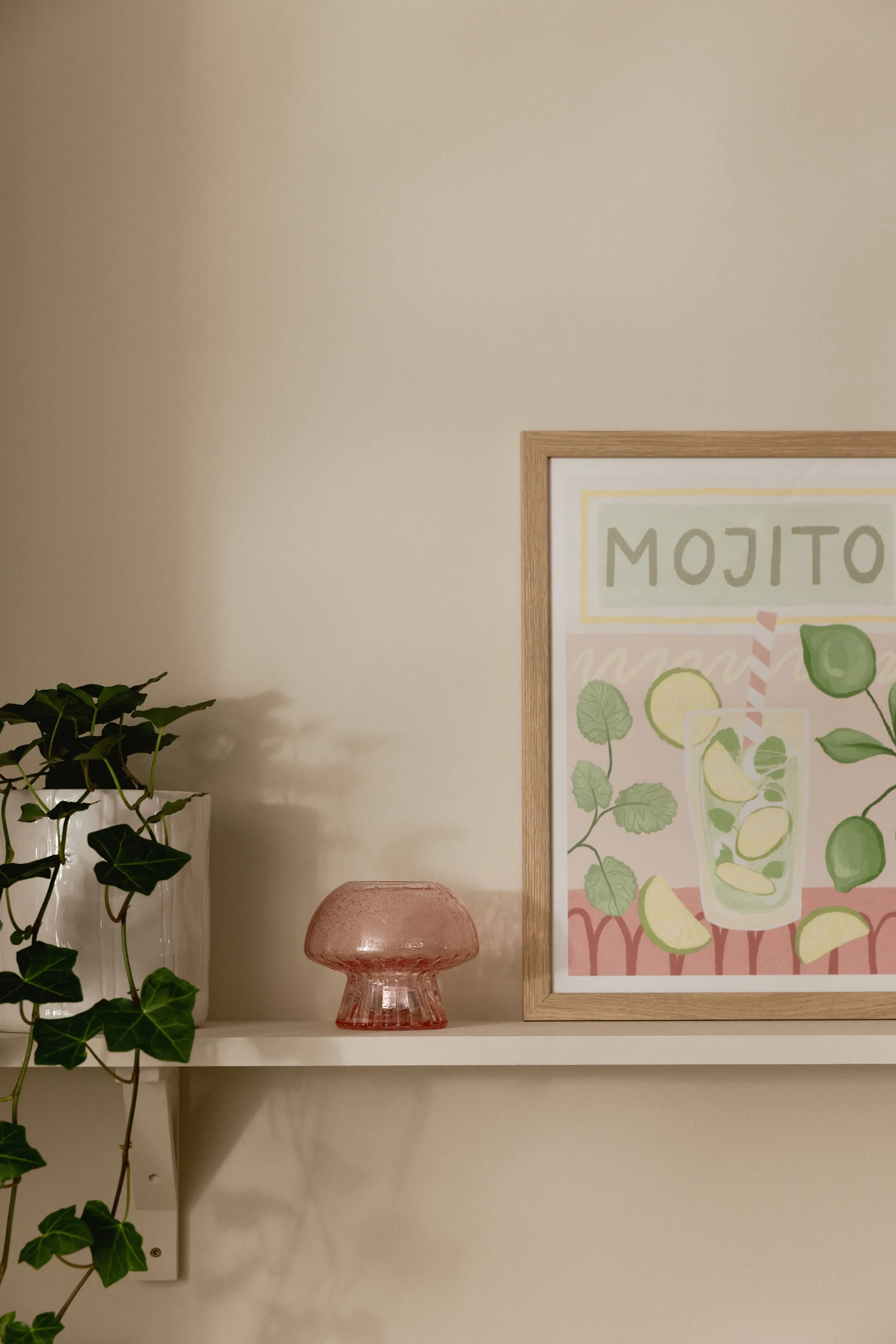 Świecznik Fungo 12 Special Edition, Różowy Globen Lighting