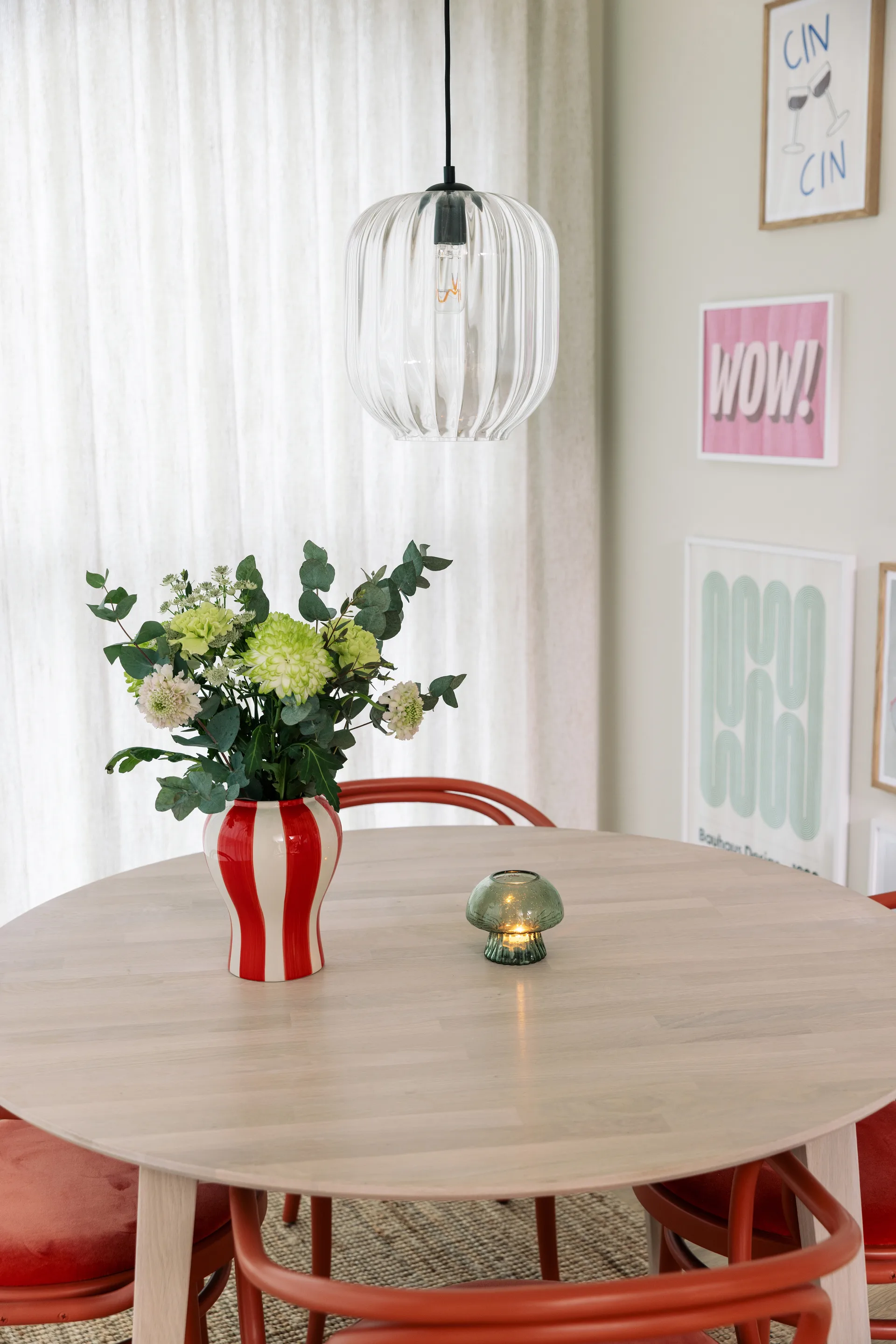 Wisząca lampa Haze Ø25 cm, Jasny Globen Lighting