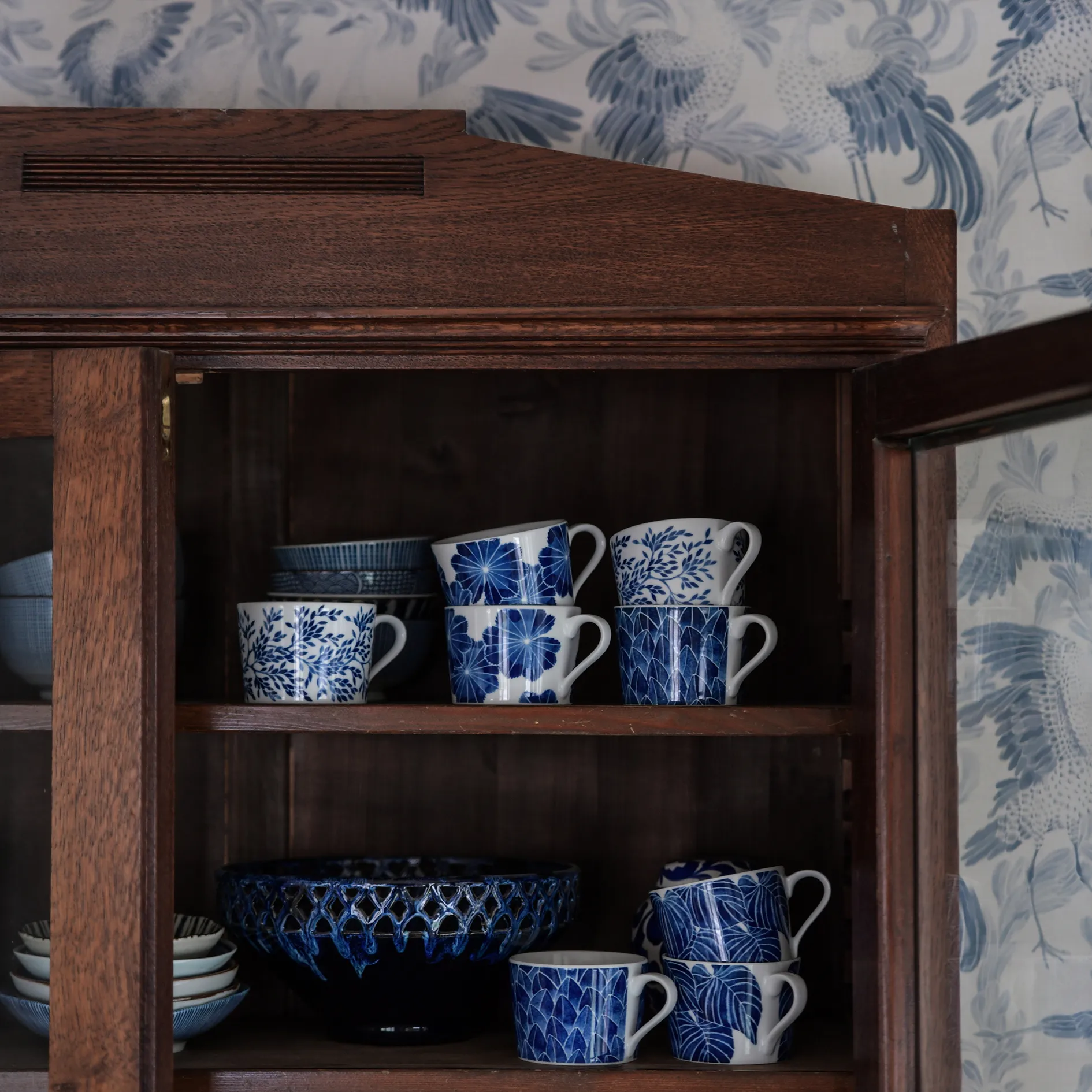 Botanica filiżanka z uchem, Daggkåpa (Przywrotnik pospolity) Götefors Porslin