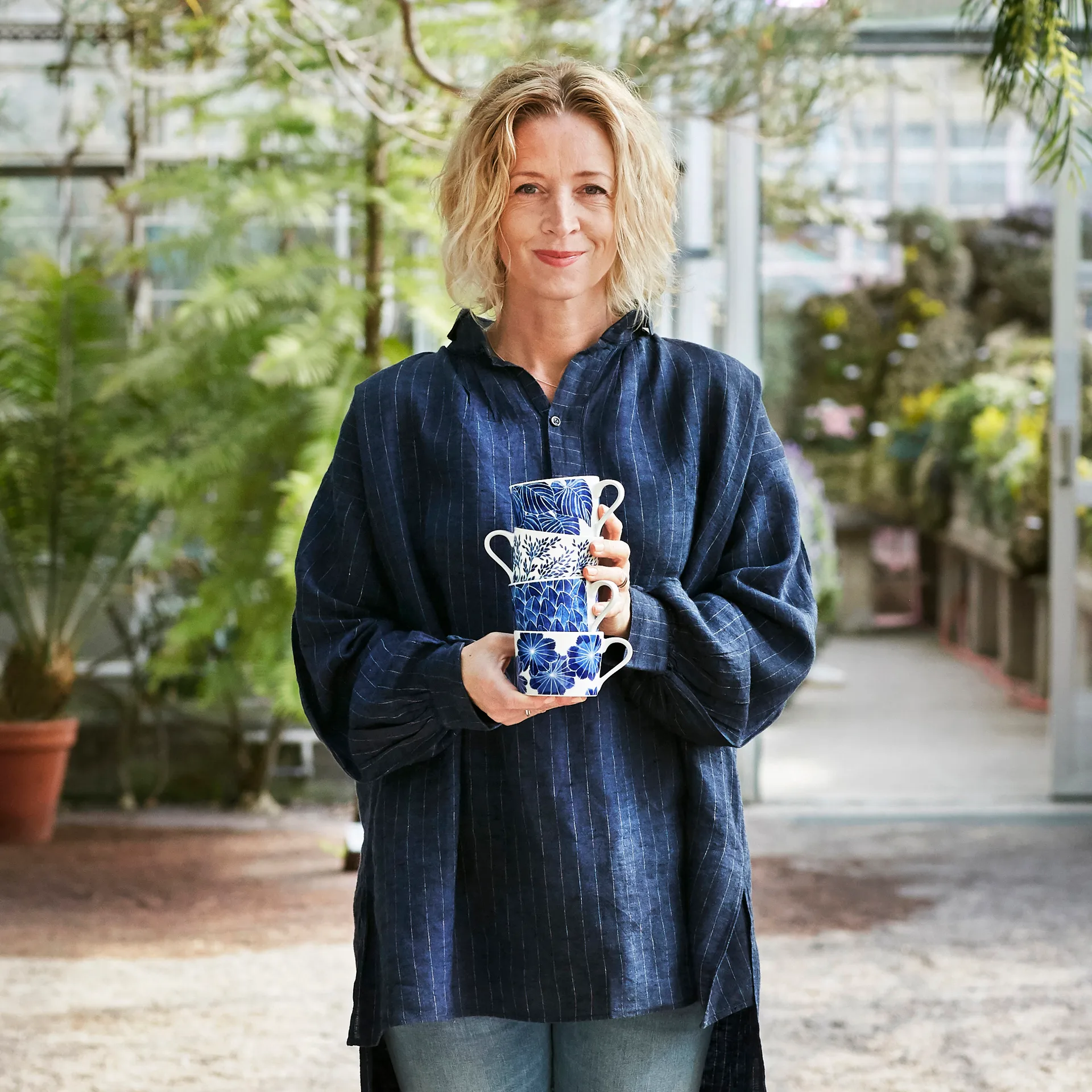 Botanica filiżanka z uchem, Field Götefors Porslin