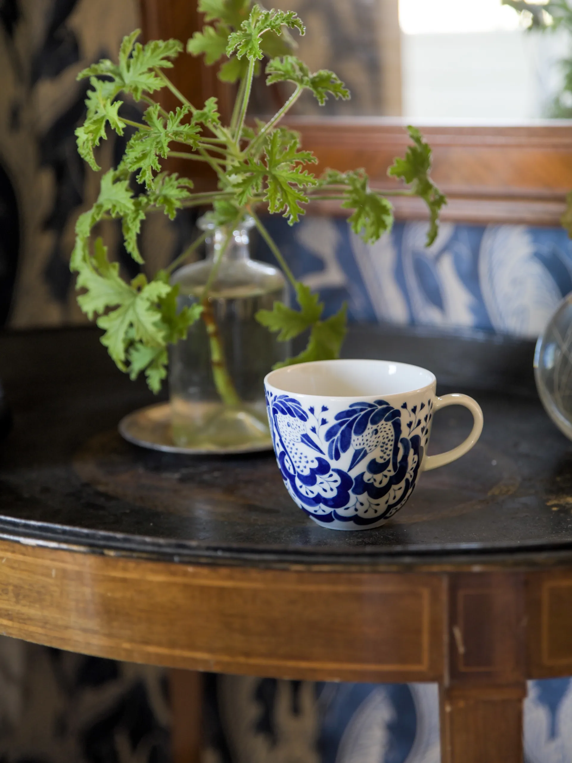 Selma jubileuszowy kubek 41 cl, Niebieski Götefors Porslin