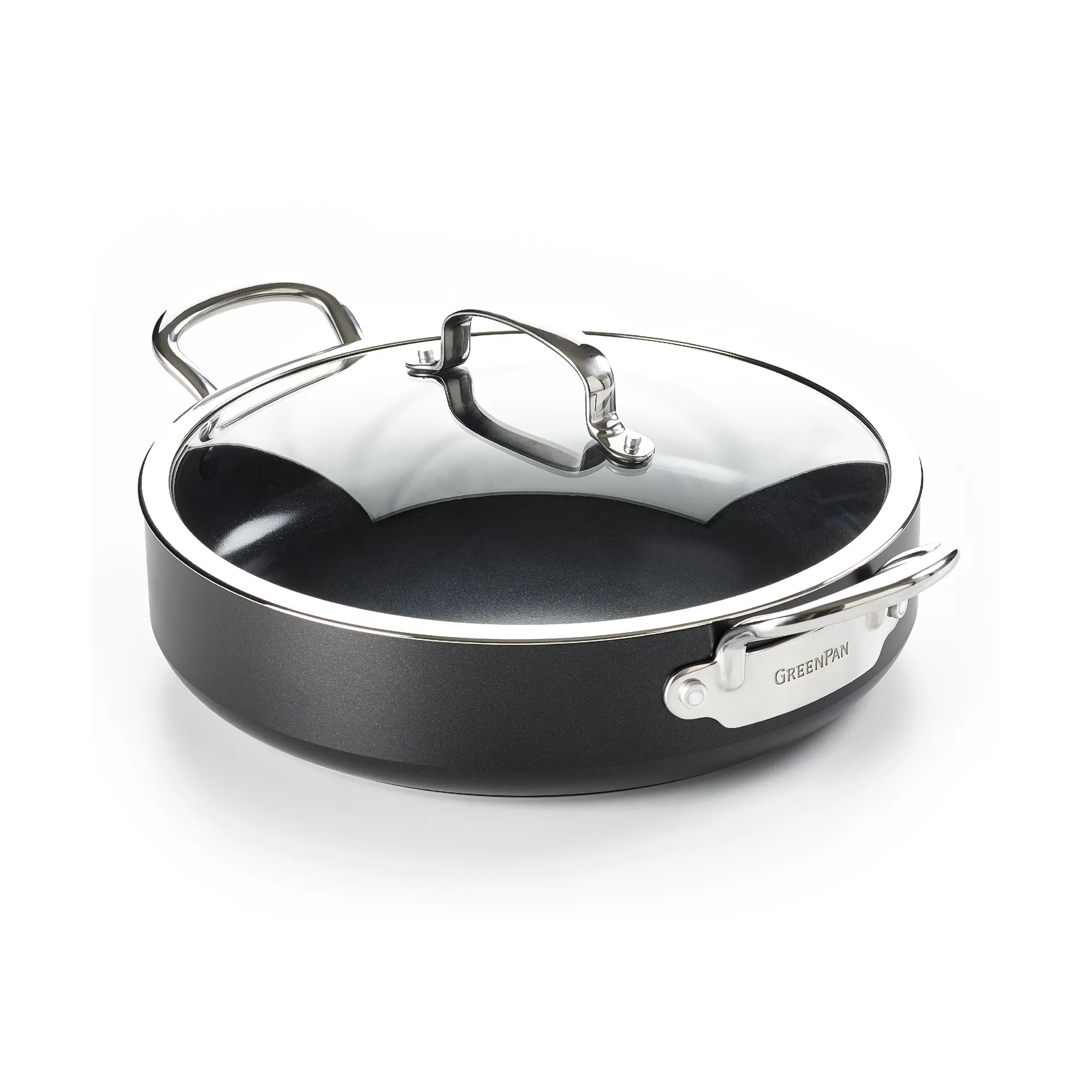 Patelnia Barcelona z pokrywą, 30 cm GreenPan