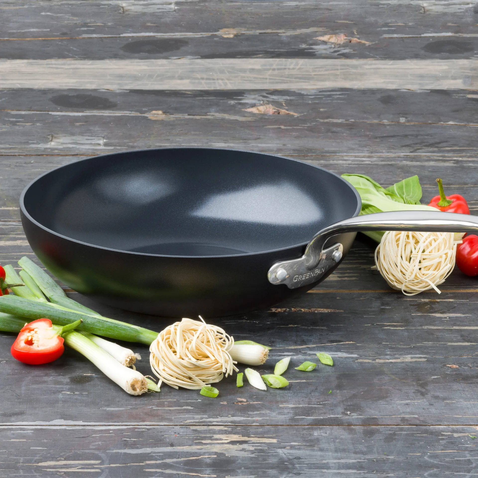 Patelnia wok Barcelona, 28 cm GreenPan