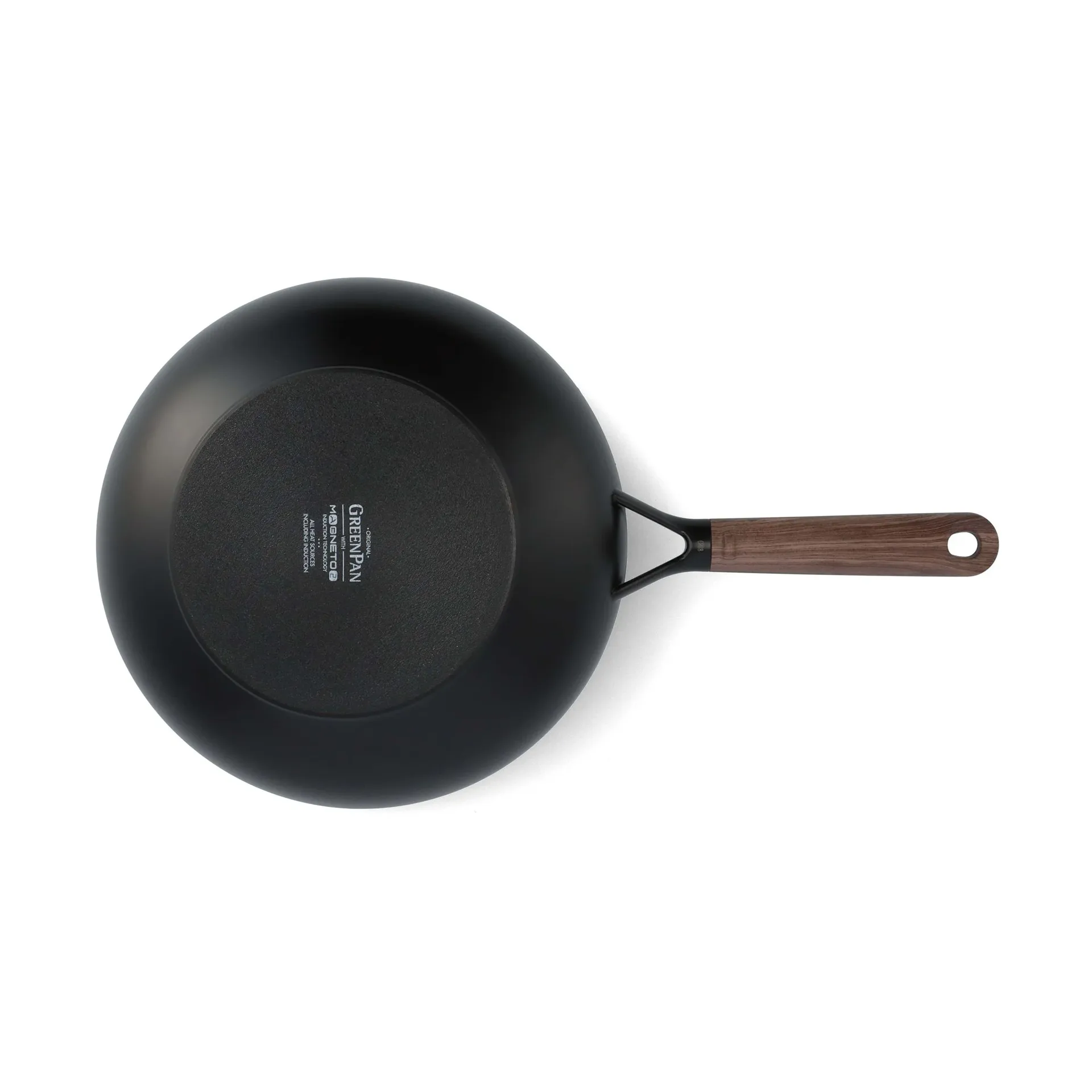 Patelnia wok Eco Smartshape 28 cm, Dark wood GreenPan