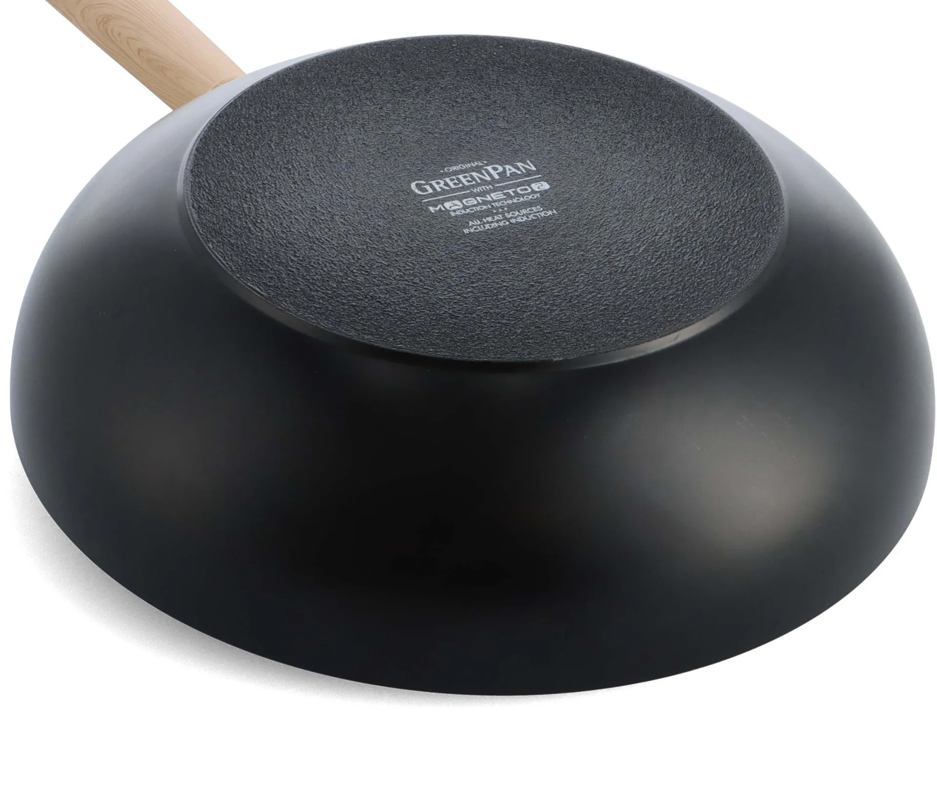 Patelnia wok Eco Smartshape 28 cm, Light wood GreenPan