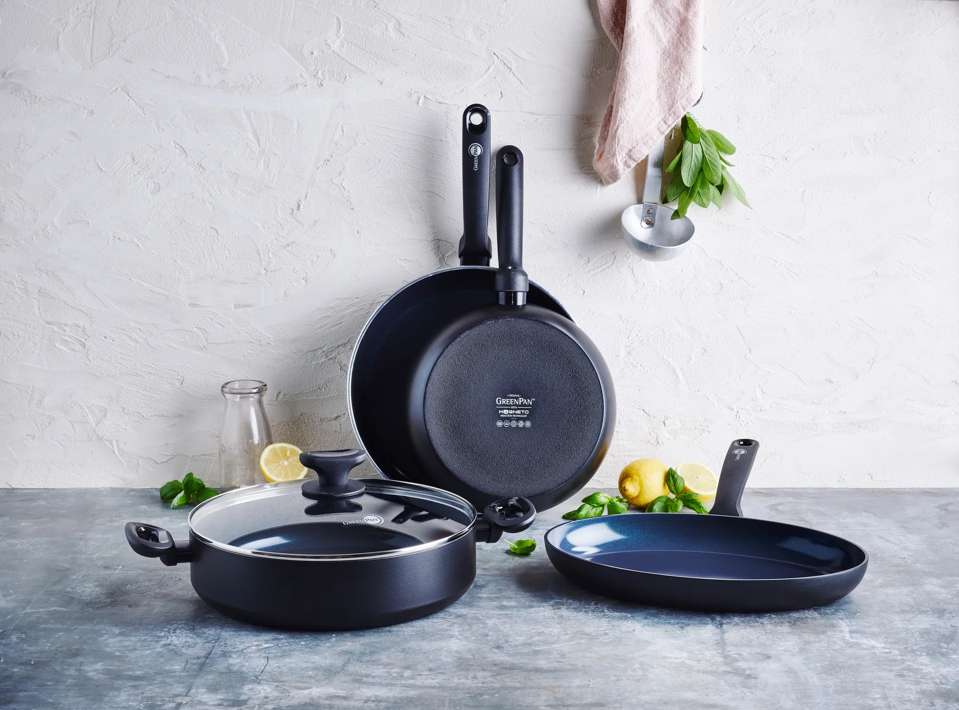Zestaw patelni Torino, 24 + 28 cm GreenPan
