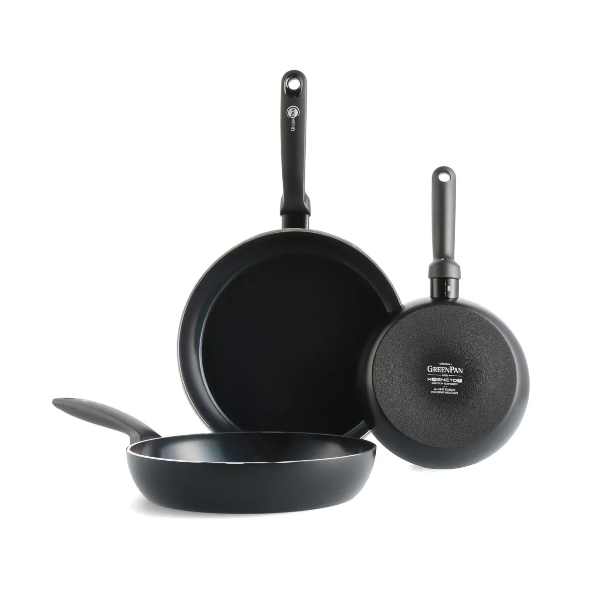 Zestaw patelni Torino, 3 elementy GreenPan