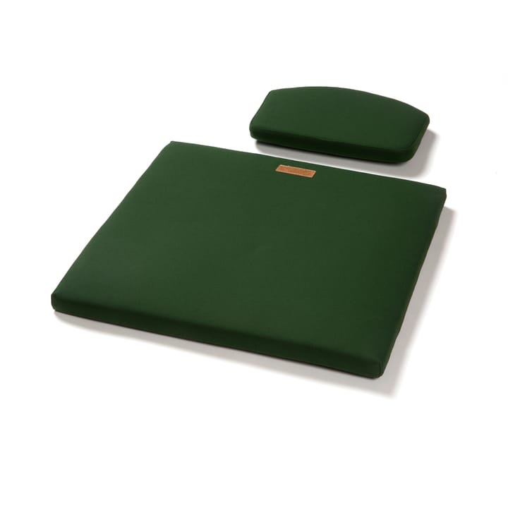 A3 zestaw poduszek na oparcie/siedzenie - Sunbrella - zielona - Grythyttan Stålmöbler