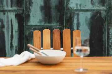 Grythyttan zestaw mebli ogrodowych, drewno tekowe B31 170cm + 4 szt. A2 - Grythyttan Stålmöbler