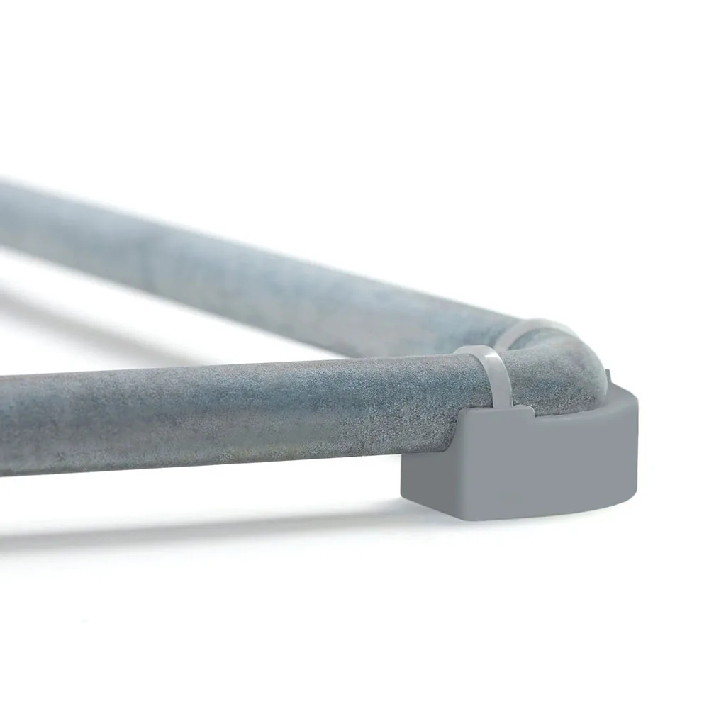 Klassiker/High Tech ochraniacz podłogi, Szary, 4 szt. Grythyttan Stålmöbler