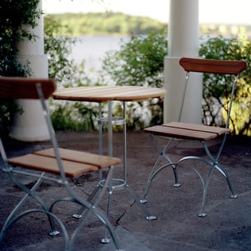 Krzesło Bryggeri - Dąb olejowany - ocynkowany stelaż stalowy - Grythyttan Stålmöbler
