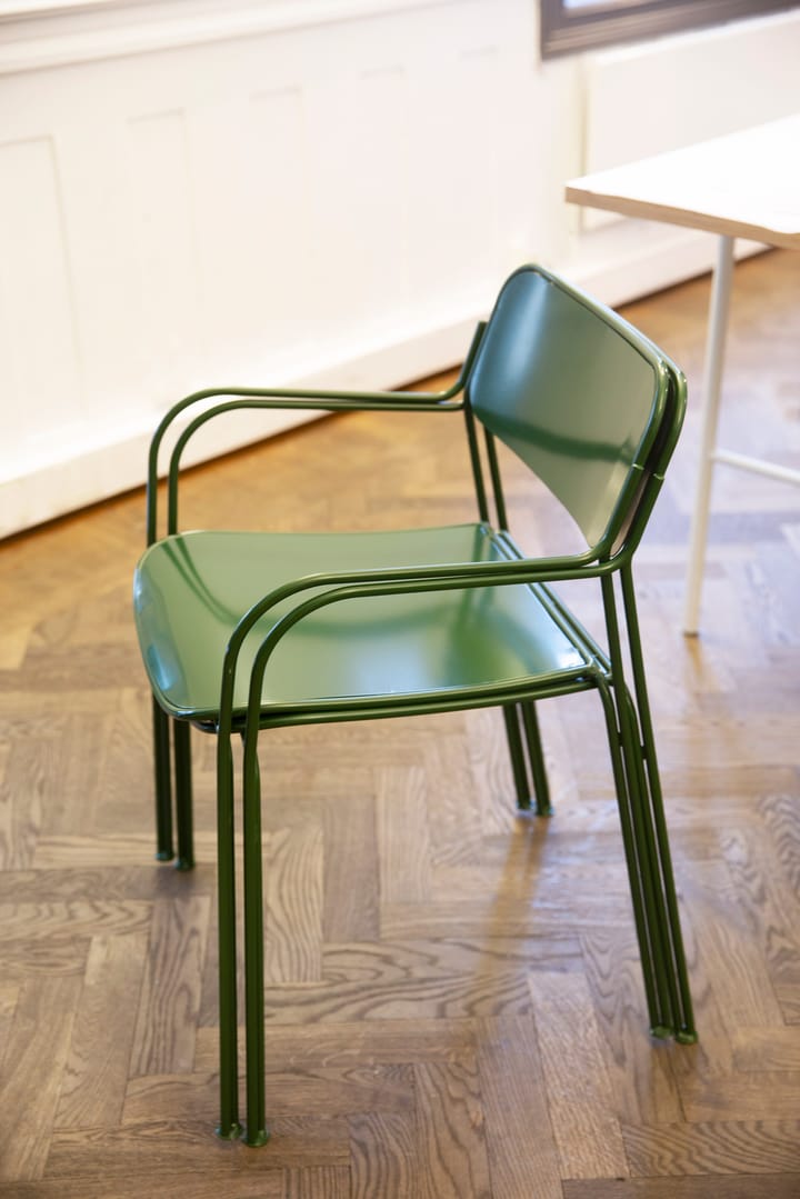 Krzesło Chair Libelle , Zielony Grythyttan Stålmöbler