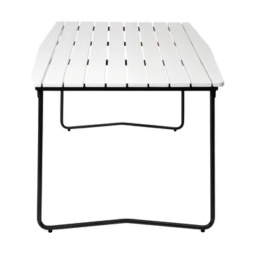 Stół B31 - Dąb lakierowany na biało-czarny - Grythyttan Stålmöbler