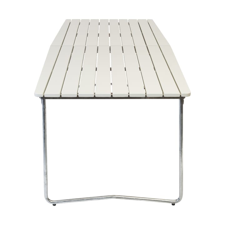 Stół do jadalni Table B31 230 cm, Biały lakierowany dąb - ocynkowane nogi Grythyttan Stålmöbler