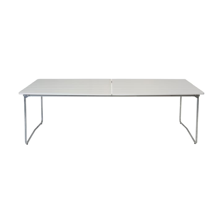 Stół Table B31 230 cm - Biały lakierowany dąb - ocynkowane nogi - Grythyttan Stålmöbler