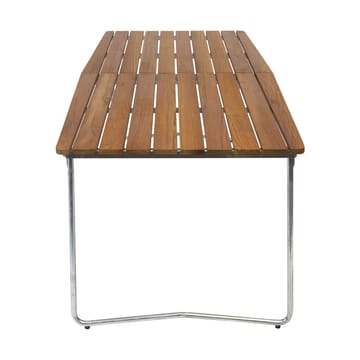 Stół Table B31 230 cm - Drewno tekowe nieobrobione - ocynkowane - Grythyttan Stålmöbler