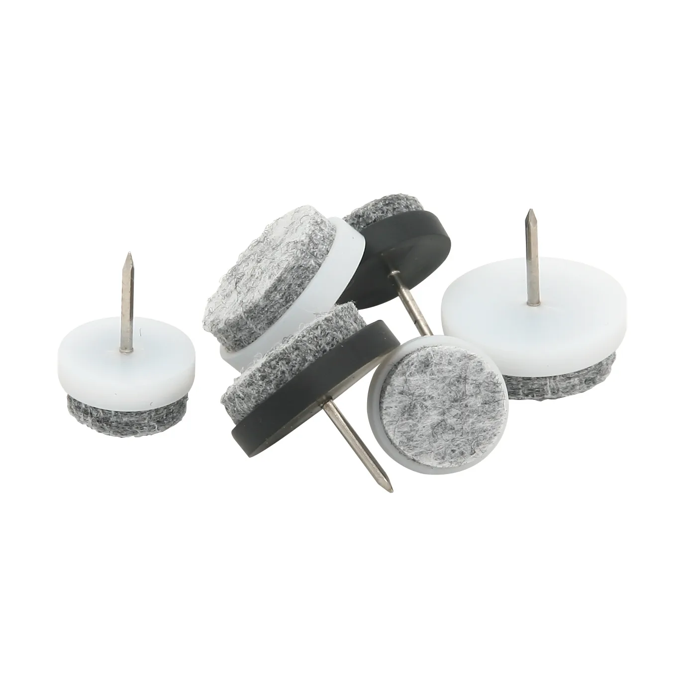 Podkładka meblowa z gwoździem Guardian Ø24 mm, 8 szt., Czarny Guardian