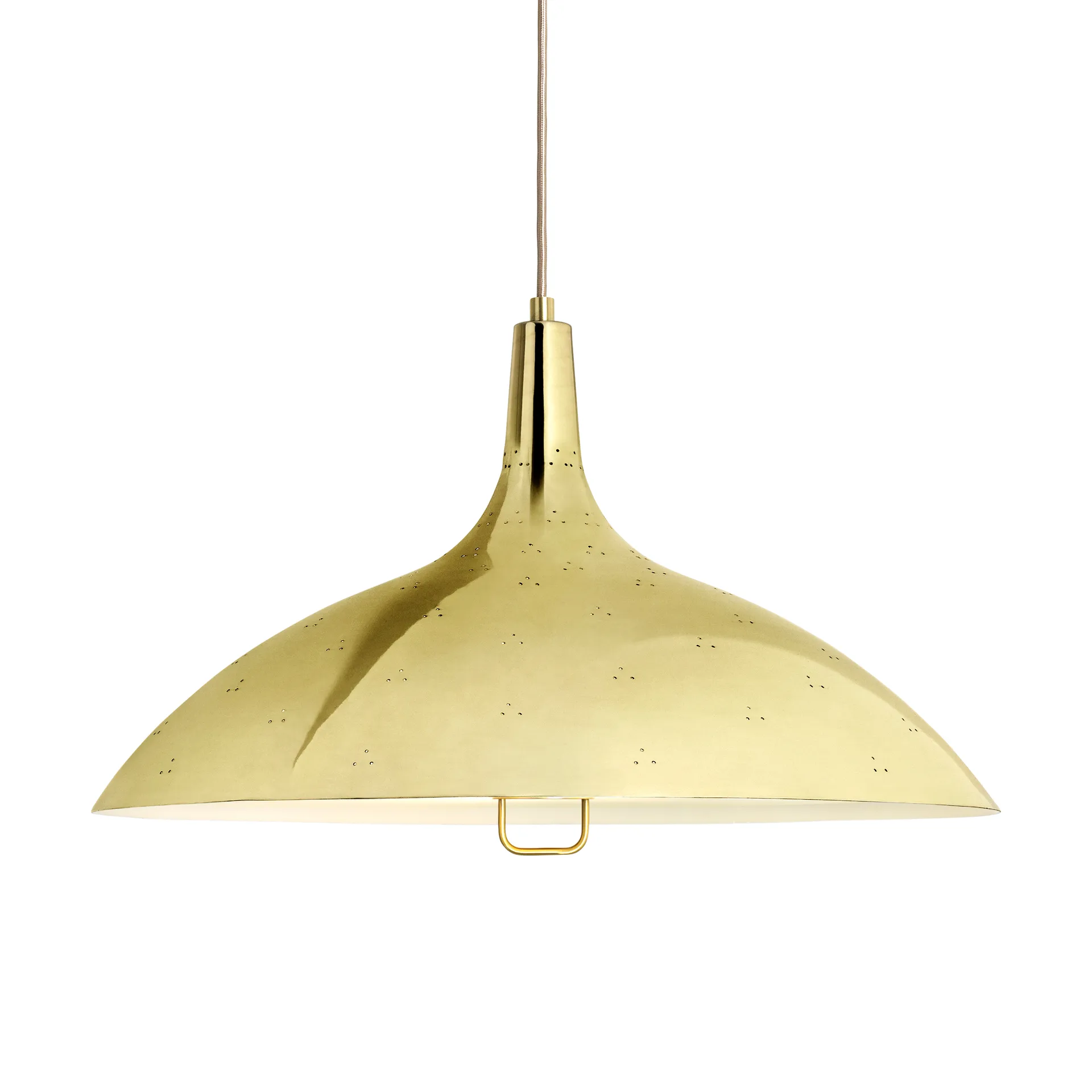 1965 lampa wisząca, Brass GUBI