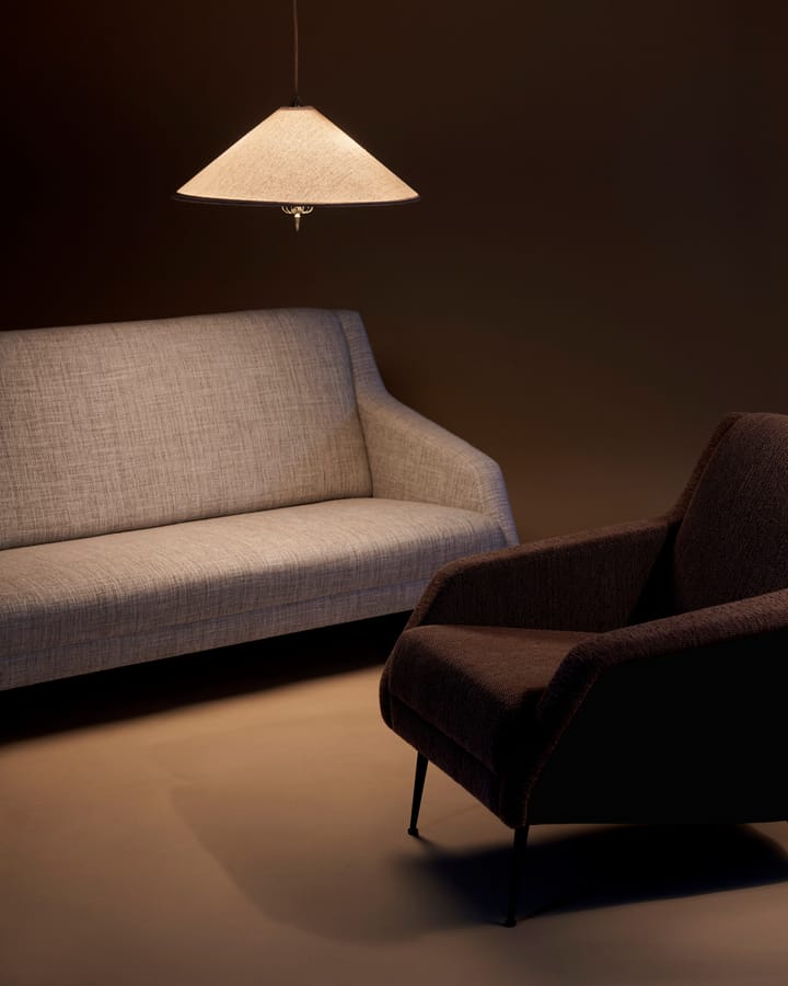 1967 lampa sufitowa, Canvas-mosiądz GUBI