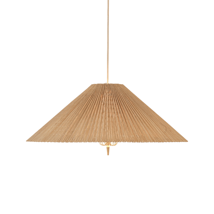 1972 lampa sufitowa Ø60 cm - Bambu-mosiądz - GUBI