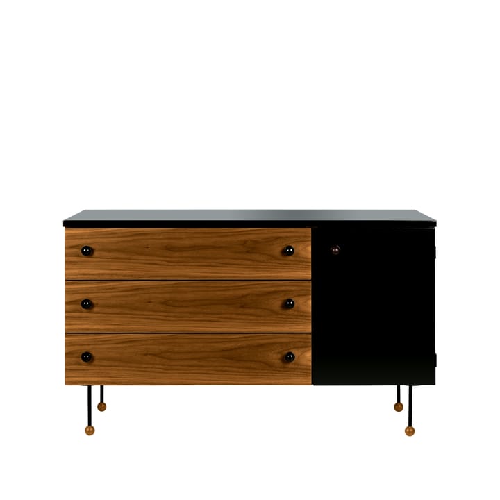62 Dresser komoda - american walnut, 3 szuflady - GUBI