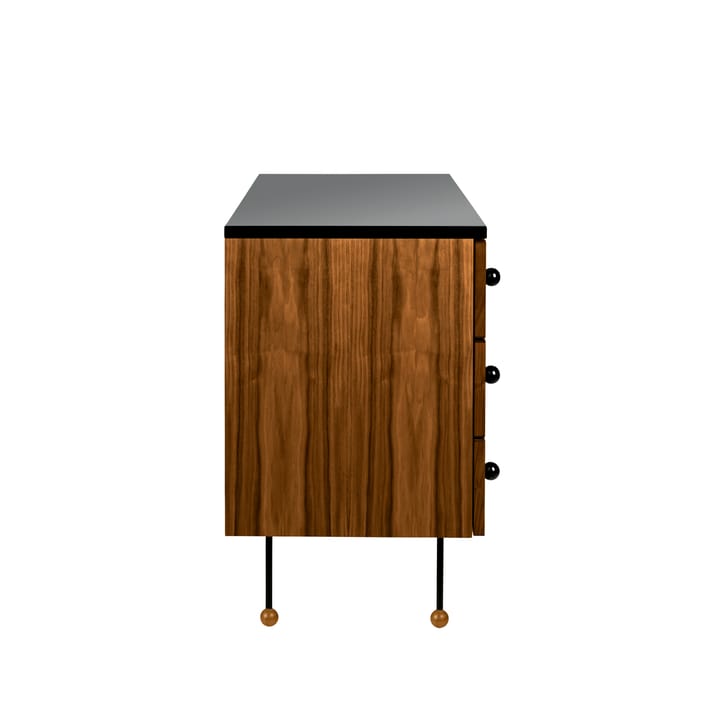 62 Dresser komoda, american walnut, 3 szuflady GUBI