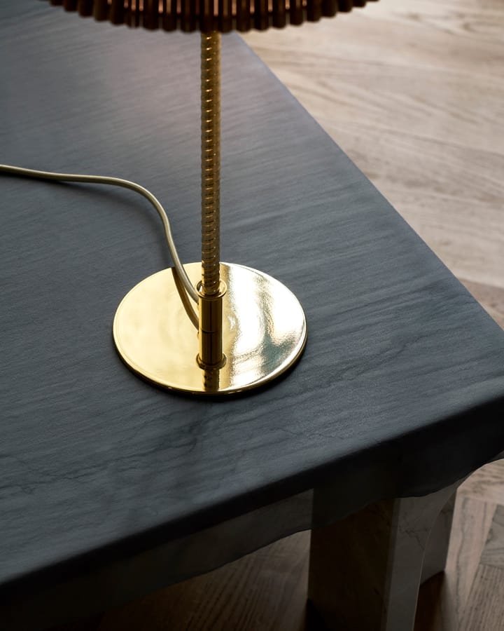 9205 lampa stołowa, Bambu-mosiądz GUBI
