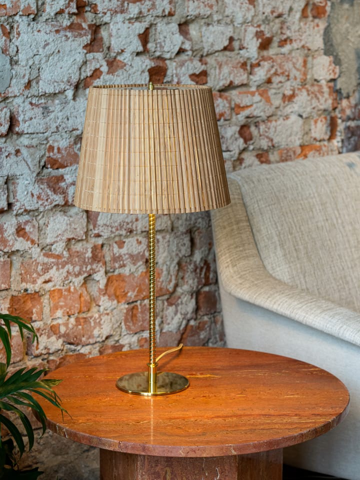 9205 lampa stołowa, Bambu-mosiądz GUBI