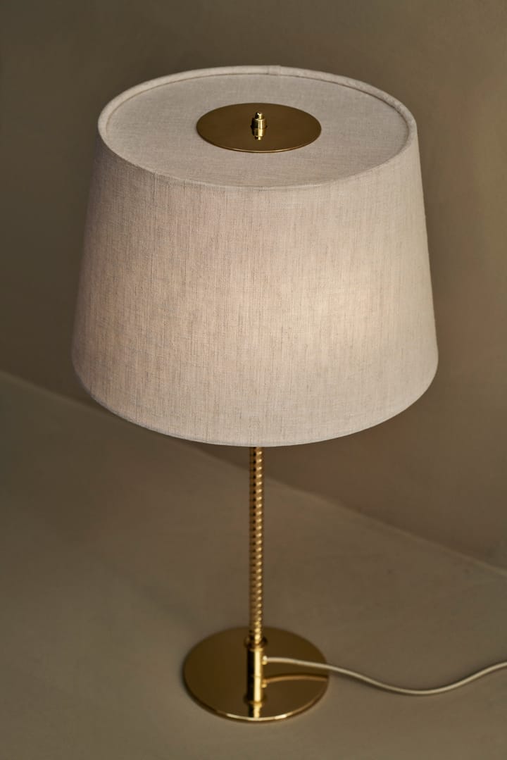 9205 lampa stołowa, Canvas-mosiądz GUBI