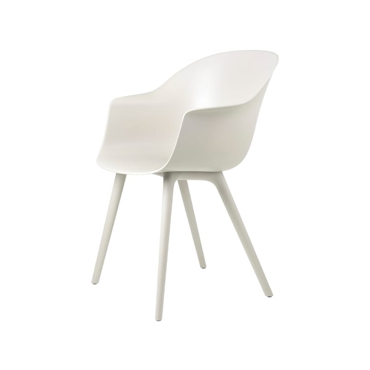 Bat Plastic krzesło - alabaster white - GUBI